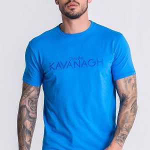 Gianni Kavanagh Blue Winners Planet Tee Blue