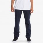 Dc Shoes Calças Worker Straight Chino Pant Navy Blazer