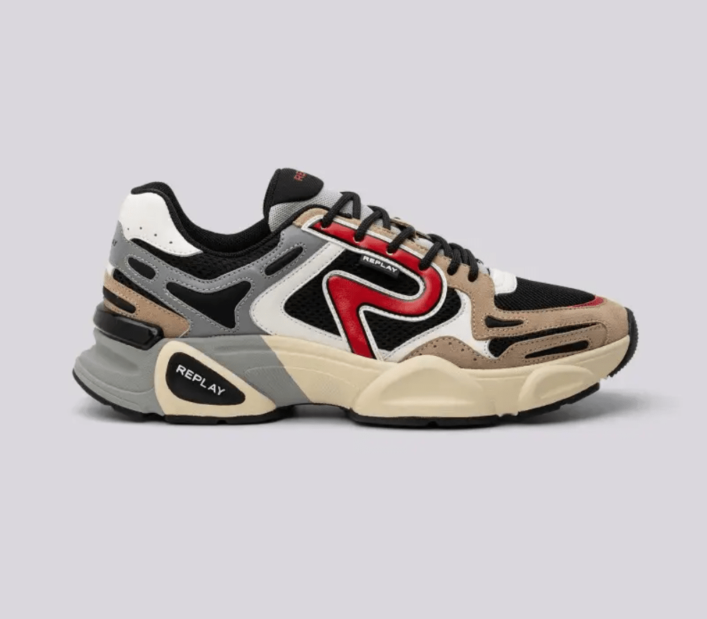 Replay Destiny M Night 2 Beige Black Red