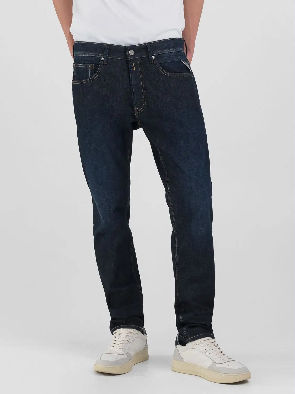 Replay Willby Regular-Fit Jeans Dark Blue