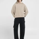 Replay Oversized Hoody Light Taupe