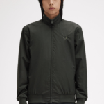 Fred Perry The Brentham Jacket Night Green