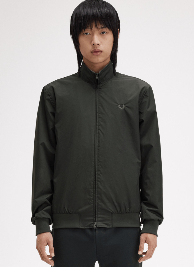 Fred Perry The Brentham Jacket Night Green