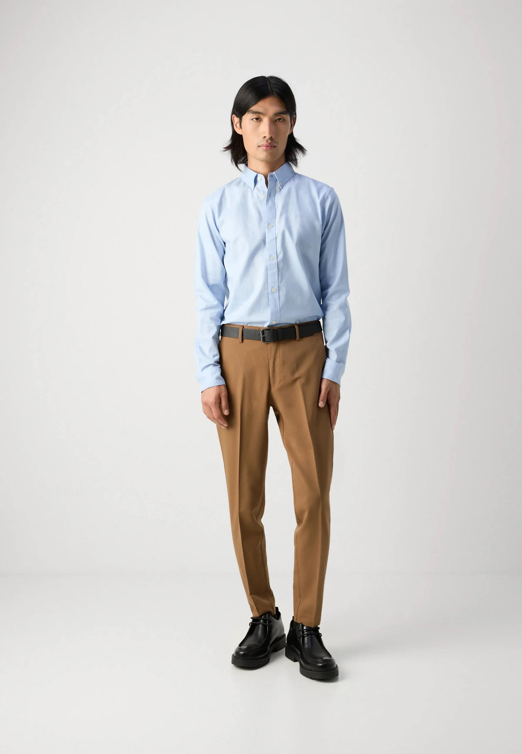 Scotch&Soda Camisa Algodão/Elastano Blue