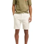 Scotch&Soda Calção Algodão/Linho Off White