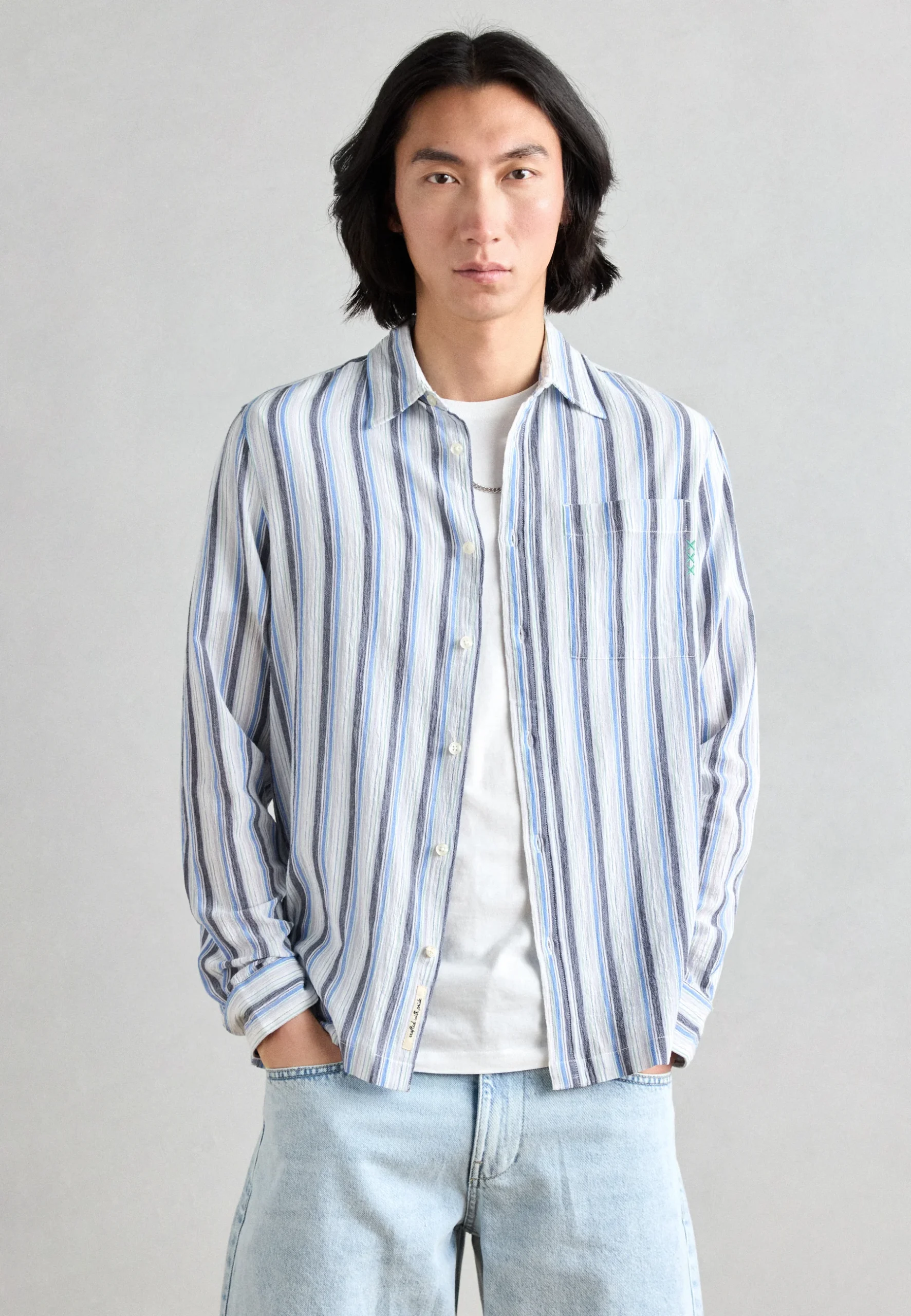 Scotch&Soda Camisa Algodão Lavend