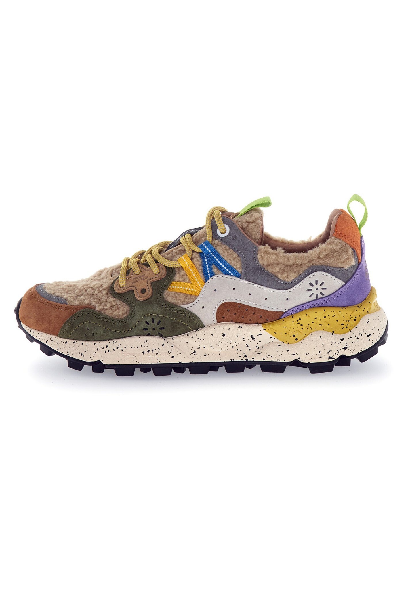 Flower Mountain Yamano 3 Uni Suede/Teddy Mud-Grey-Of White
