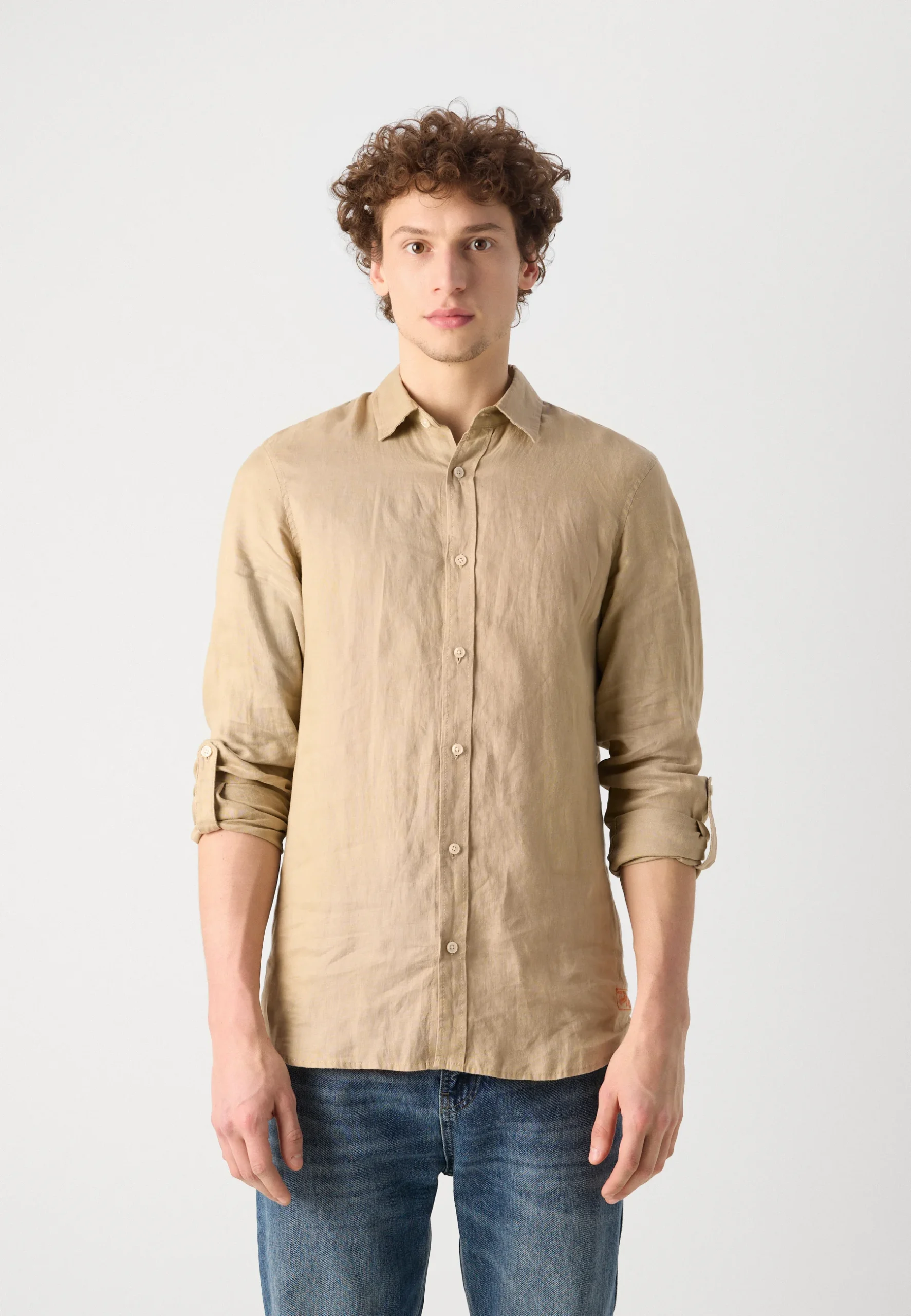 Scotch&Soda Camisa Linho Tannin