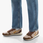 Just Say Wizz Jet-M Suede/Nylon Spoiler Chestnut-Beige-Zucca