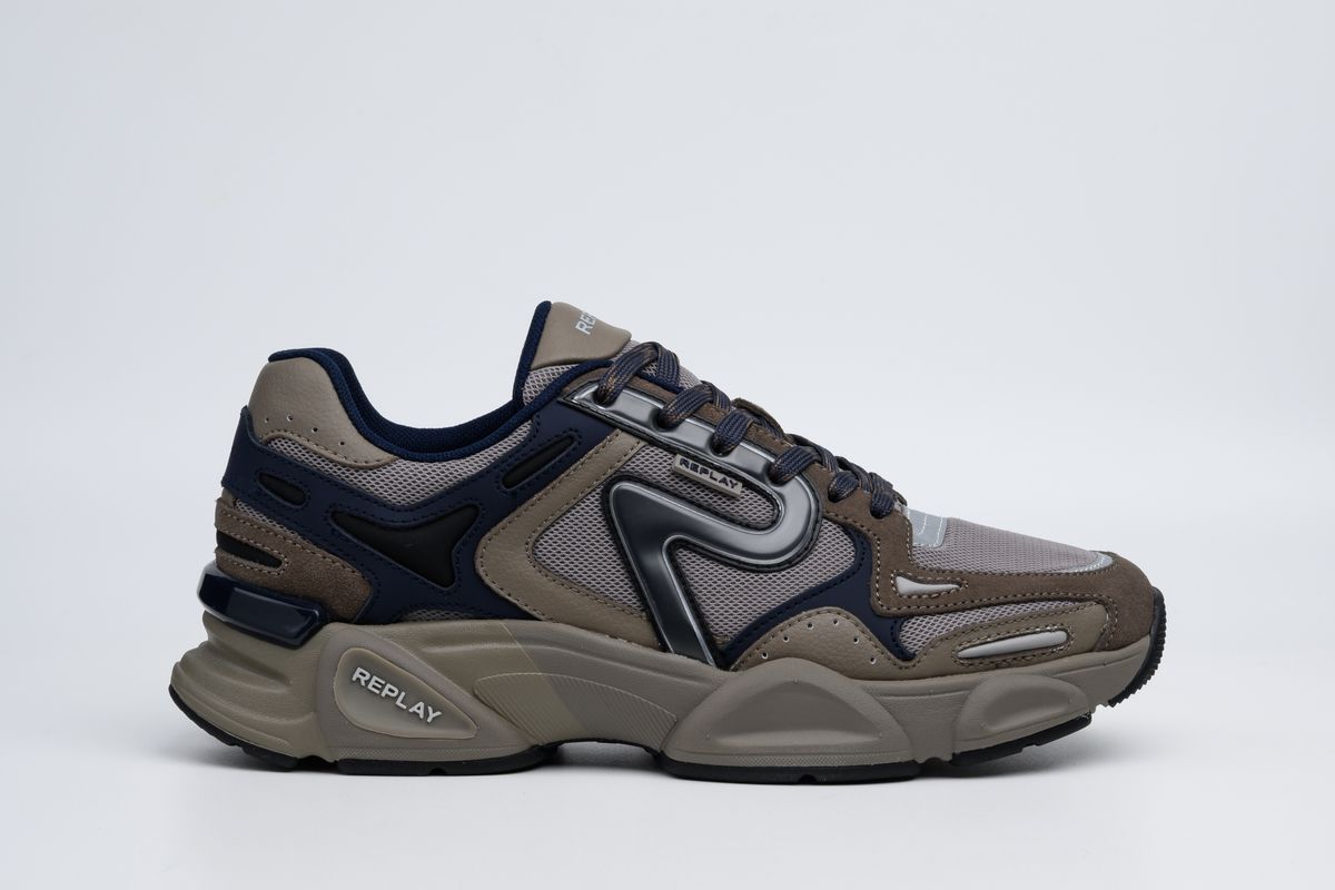 Replay Destiny M Union Taupe Navy