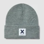 blue banana Iconic Beanie Grey Melange