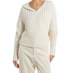 Replay Knit Hoody Winter White