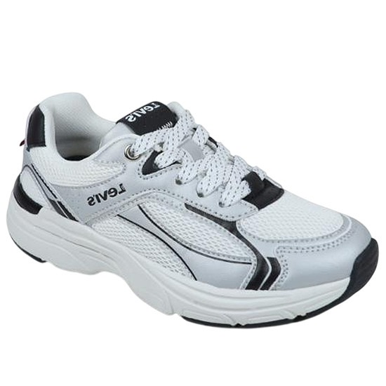 Levi's Curtis Silver White Black