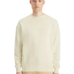 Scotch&Soda Essentials Logo Sweatshirt Off White