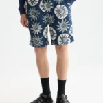 Scotch&Soda Printed Long-Lenght Swimshorts Suns Captains Blue