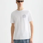 Scotch&Soda Left Chest Artwork Regular-Fit T-Shirt Bright White
