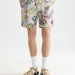 Scotch&Soda Printed Mid-Length Swim Shorts Desert Floral Infinity