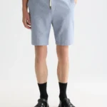 Scotch&Soda Fave Cotton Linen Regular-Fit Chino Shorts Infinity
