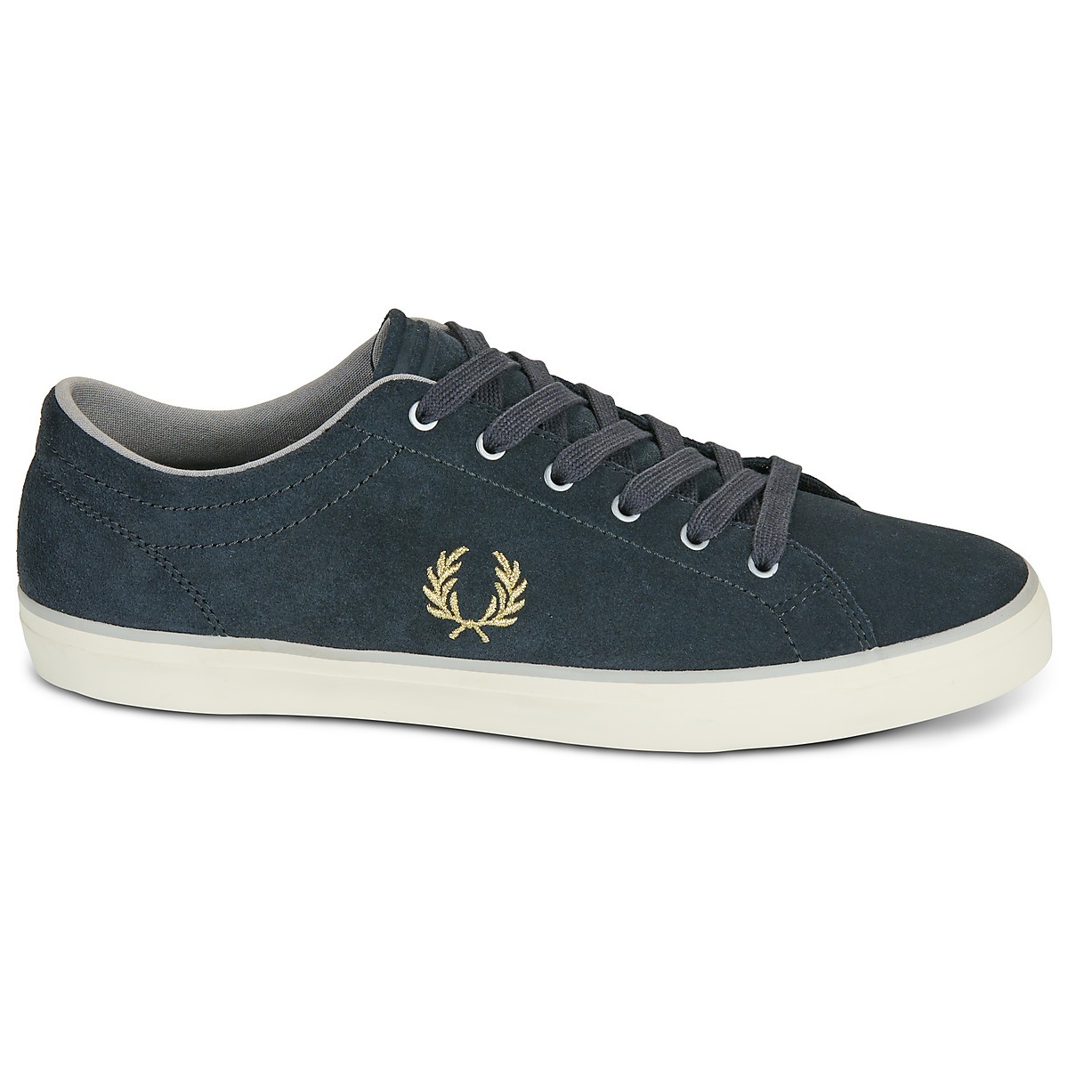Fred Perry Baseline Suede 297/Anchor Grey