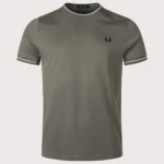 Fred Perry Twin Tipped T-Shirt Fldgr/Seagrs/Blk