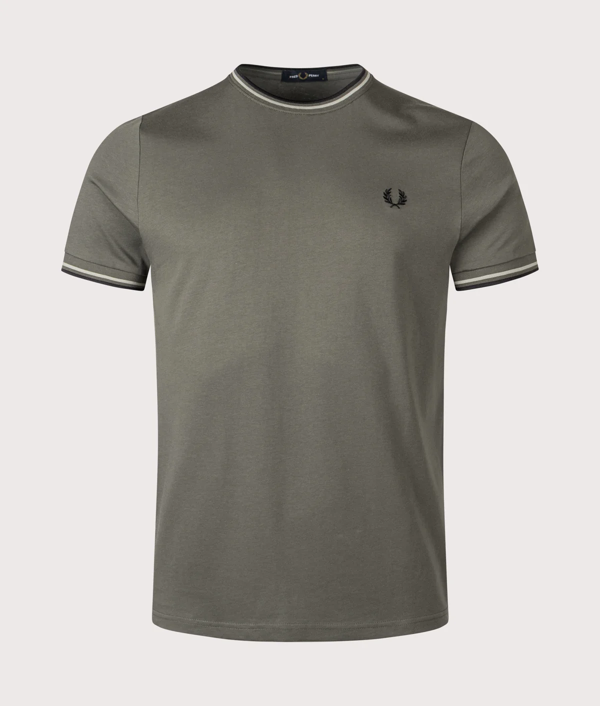 Fred Perry Twin Tipped T-Shirt Fldgr/Seagrs/Blk