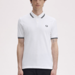 Fred Perry Twin Tipped Shirt White