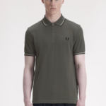 Fred Perry Twin Tipped  Shirt Fldgr/Seagrs/Blk