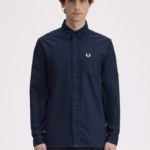 Fred Perry Oxford Shirt Navy