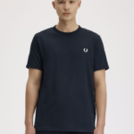Fred Perry Ringer T-Shirt Navy