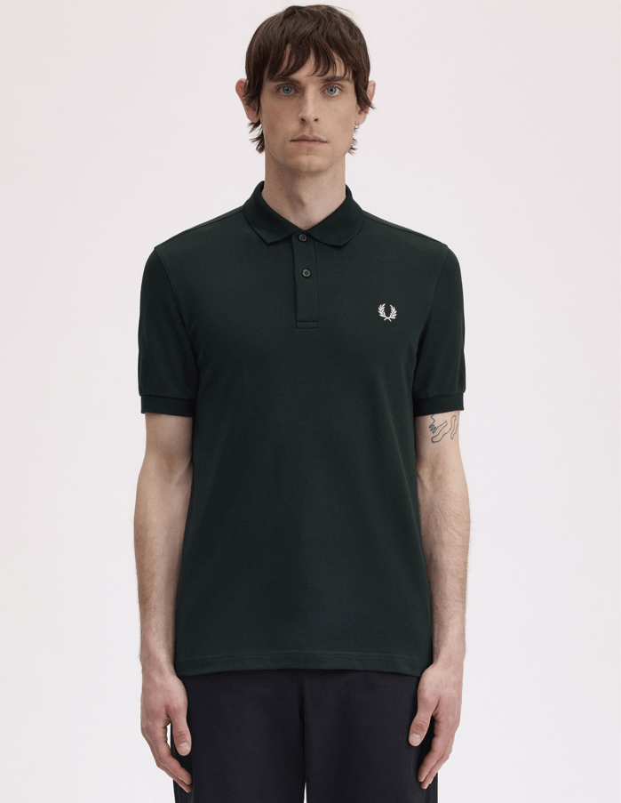 Fred Perry The Fred Perry Shirt Nightgreen/Snwht