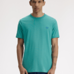 Fred Perry Ringer T-Shirt Deep Mint