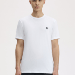 Fred Perry Ringer T-Shirt White