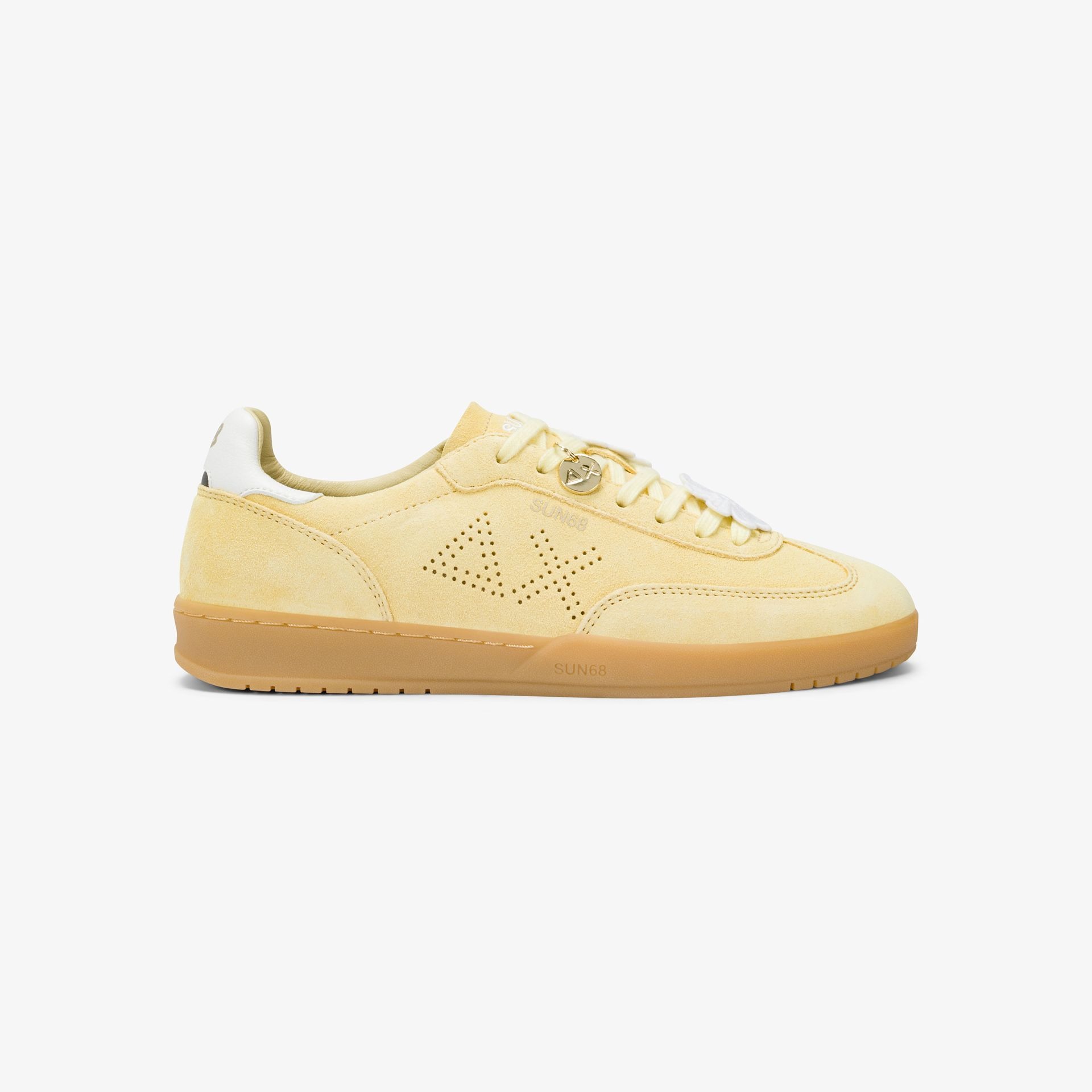 Sun68 California Sun Suede Giallo Limone