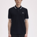 Fred Perry Twin Tipped Shirt Black