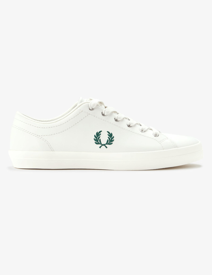 Fred Perry Baseline Leather 303/Snow White