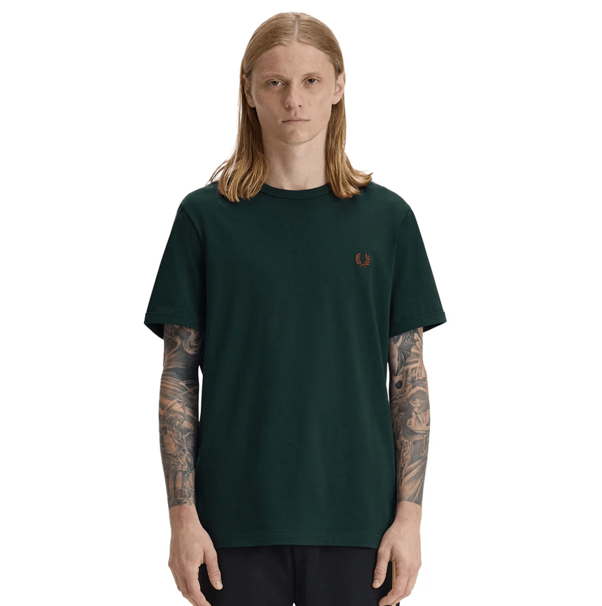 Fred Perry Ringer T-Shirt Grassroots