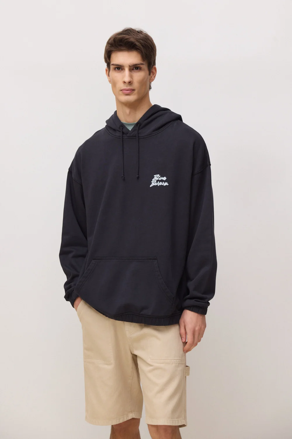 blue banana Movement Hoodie Black