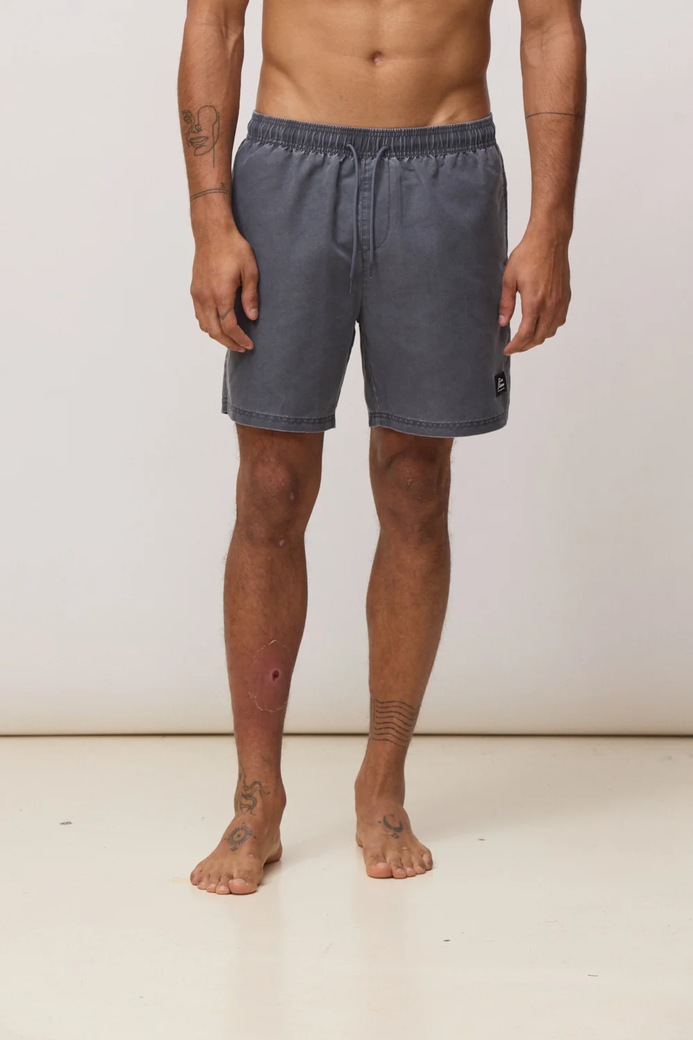 blue banana Dive Swimming Trunks Anthracite