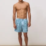 blue banana Fade Swimming Trunks Sage