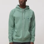 blue banana Iconic Full Zip Hoodie Sage