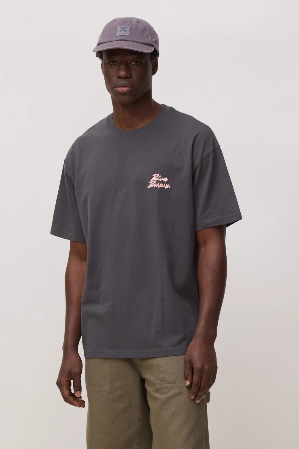 blue banana Movement Tee Anthracite