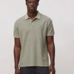 blue banana Nature Polo Olive Green Washed