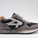 Replay Fiber M Melt Taupe Navy