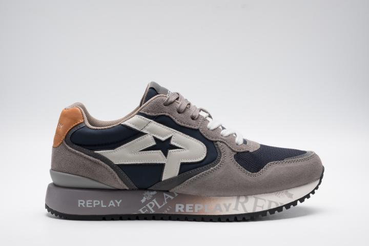 Replay Fiber M Melt Taupe Navy
