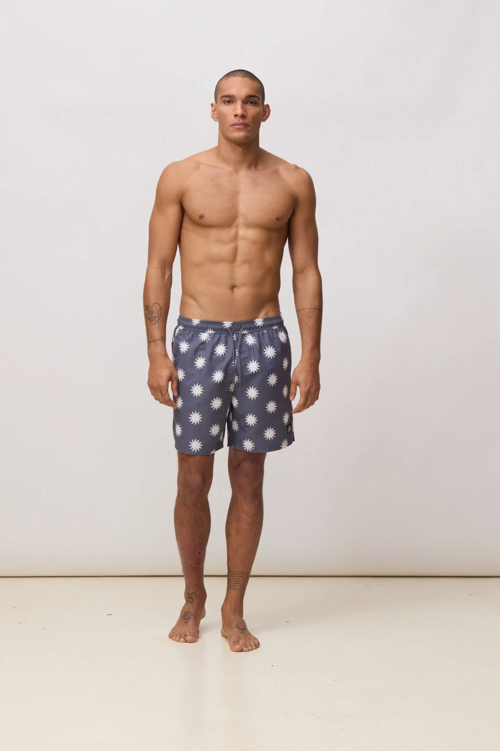blue banana Soleil Swimming Trunks Anthracite