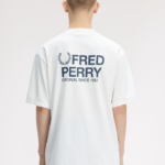 Fred Perry Back Print Fred Perry Shirt Snow White