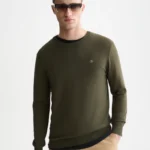Scotch&Soda Seasonal Core Ecovero Pullover Forest
